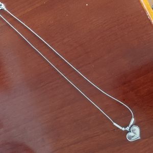 Silpada Sterling Silver Heart Necklace